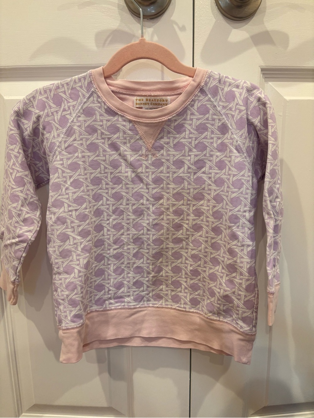 TBBC Beaufort Bonnet Company Cassidy Comfy Crewneck Sweater Cand Purple